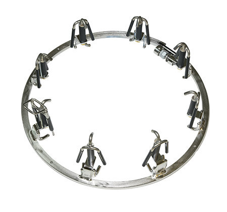 Felgenring Grizzly A-System Typ S08 mit Spanneinrichtung, 17.5 Zoll 8 Loch