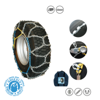 Schneekette Grizzly Max Bus 260 Standmontage 5,5 mm...