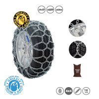 Schneekette Grizzly Profi Forst 255 Gelände 16 mm...